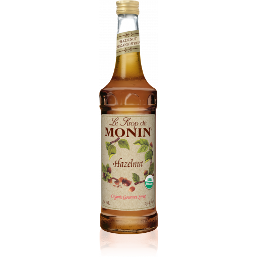 MONIN ORGANIC Hazelnut 6/cs
