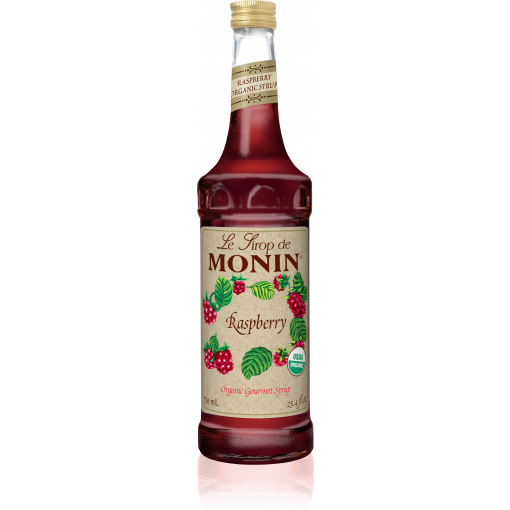 MONIN ORGANIC Raspberry 6/cs