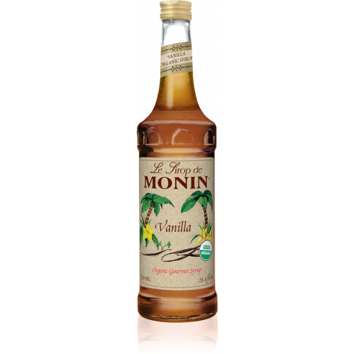 MONIN ORGANIC Vanilla 6/cs