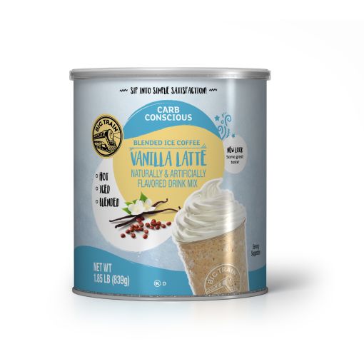 Big Train Low Carb Vanilla Latte Blended Ice Coffee