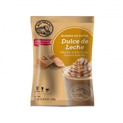 Big Train Dulce De Leche Blended Ice Coffee Beverage Mix