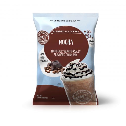 Big Train Mocha Blended Ice Coffee Beverage Mix