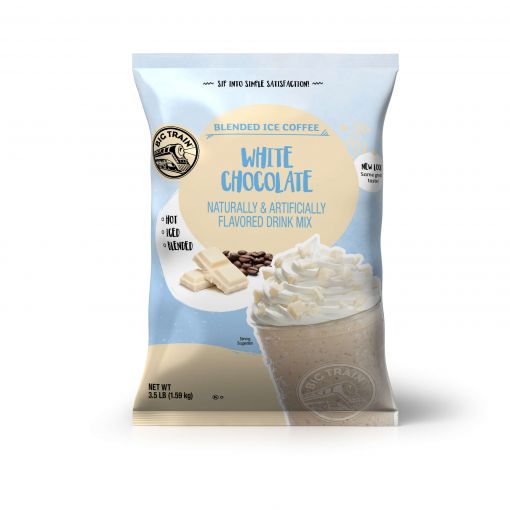 Big Train White Chocolate Latte Blended Ice Coffee Beverage Mix
