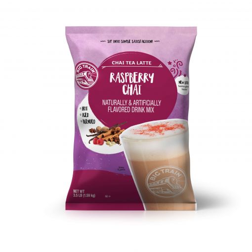 Big Train Raspberry Chai Tea Latte Beverage Mix