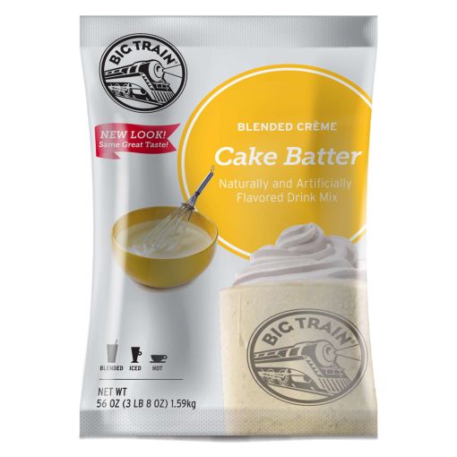 Big Train Cake Batter Blended Crème Beverage Mix