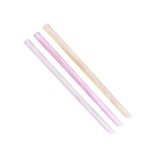 9" Straw UNWRAPPED 40 Packs/cs